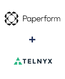 Integración de Paperform y Telnyx