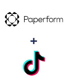 Integración de Paperform y TikTok (private accounts)