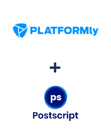 Integración de Platformly y Postscript