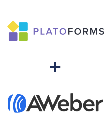 Integración de PlatoForms y AWeber