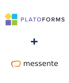 Integración de PlatoForms y Messente