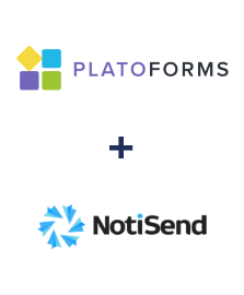 Integración de PlatoForms y NotiSend Integración de PlatoForms y NotiSend