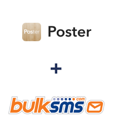 Integración de Poster y BulkSMS