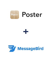 Integración de Poster y MessageBird