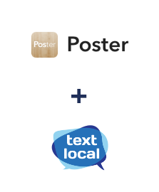 Integración de Poster y Textlocal