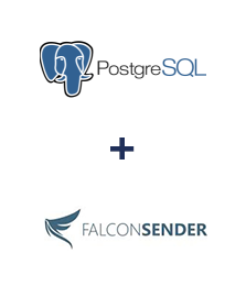 Integración de PostgreSQL y FalconSender