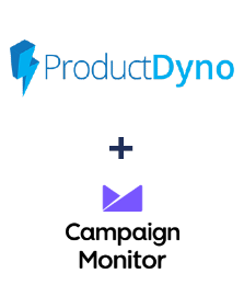 Integración de ProductDyno y Campaign Monitor