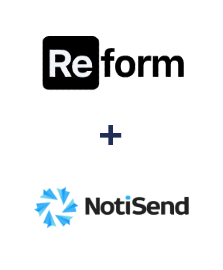 Integración de Reform y NotiSend Integración de Reform y NotiSend