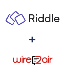 Integración de Riddle y Wire2Air