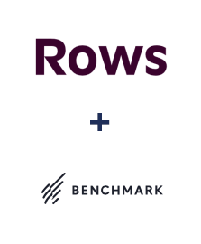 Integración de Rows y Benchmark Email