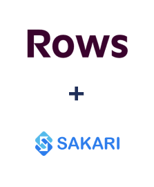 Integración de Rows y Sakari