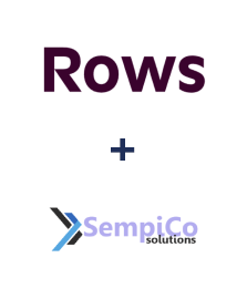 Integración de Rows y Sempico Solutions