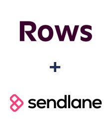 Integración de Rows y Sendlane