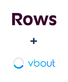 Integración de Rows y Vbout