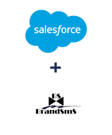 Integración de Salesforce CRM y BrandSMS 