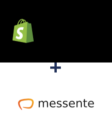 Integración de Shopify y Messente