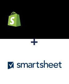 Integración de Shopify y Smartsheet