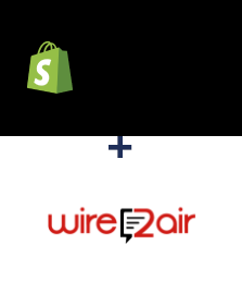 Integración de Shopify y Wire2Air