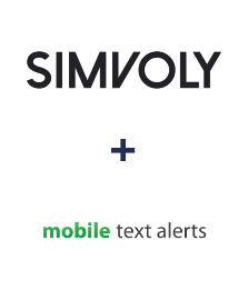 Integración de Simvoly y Mobile Text Alerts