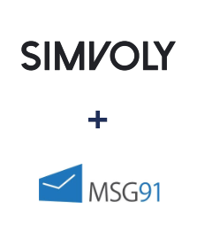 Integración de Simvoly y MSG91