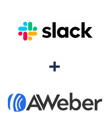 Integración de Slack y AWeber