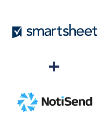 Integración de Smartsheet y NotiSend Integración de Smartsheet y NotiSend