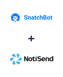 Integración de SnatchBot y NotiSend Integración de SnatchBot y NotiSend