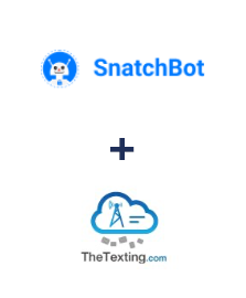 Integración de SnatchBot y TheTexting