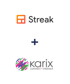 Integración de Streak y Karix