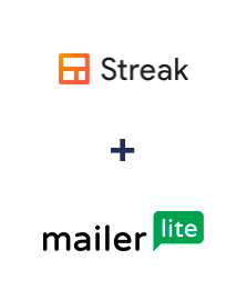 Integración de Streak y MailerLite