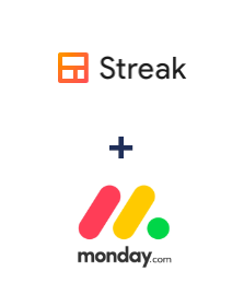 Integración de Streak y Monday.com