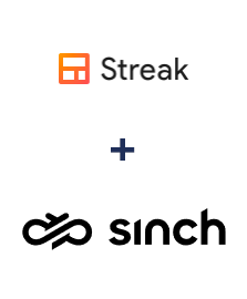 Integración de Streak y Sinch