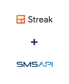 Integración de Streak y SMSAPI