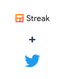 Integración de Streak y Twitter