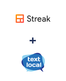 Integración de Streak y Textlocal