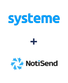 Integración de Systeme.io y NotiSend Integración de Systeme.io y NotiSend