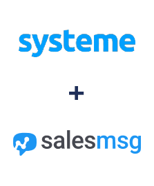 Integración de Systeme.io y Salesmsg