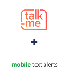 Integración de Talk-me y Mobile Text Alerts