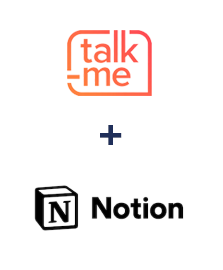 Integración de Talk-me y Notion