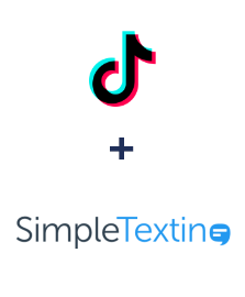 Integración de TikTok y SimpleTexting