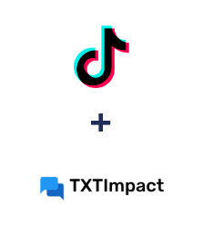 Integración de TikTok y TXTImpact