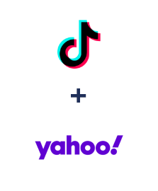 Integración de TikTok y Yahoo!