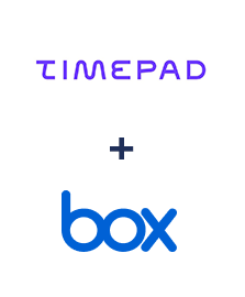 Integración de Timepad y Box