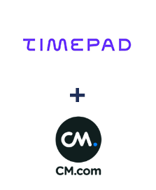 Integración de Timepad y CM.com