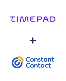 Integración de Timepad y Constant Contact