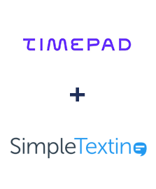 Integración de Timepad y SimpleTexting