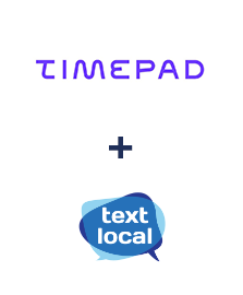 Integración de Timepad y Textlocal Integración de Timepad y Textlocal