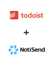 Integración de Todoist y NotiSend Integración de Todoist y NotiSend