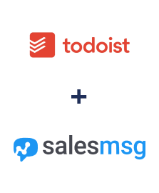 Integración de Todoist y Salesmsg