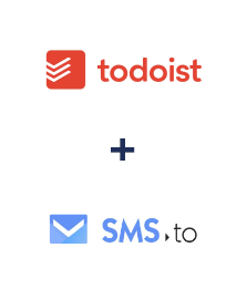 Integración de Todoist y SMS.to